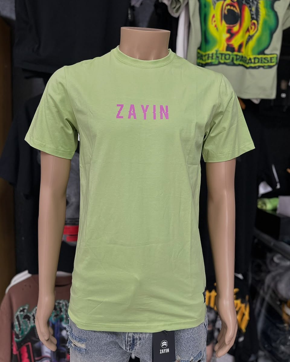 Camisa Zayin Angel Worldwide - Verde Claro