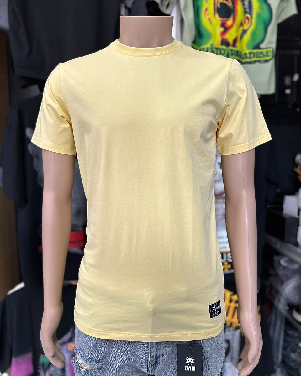 Camiseta Zayin Lisa - Amarillo