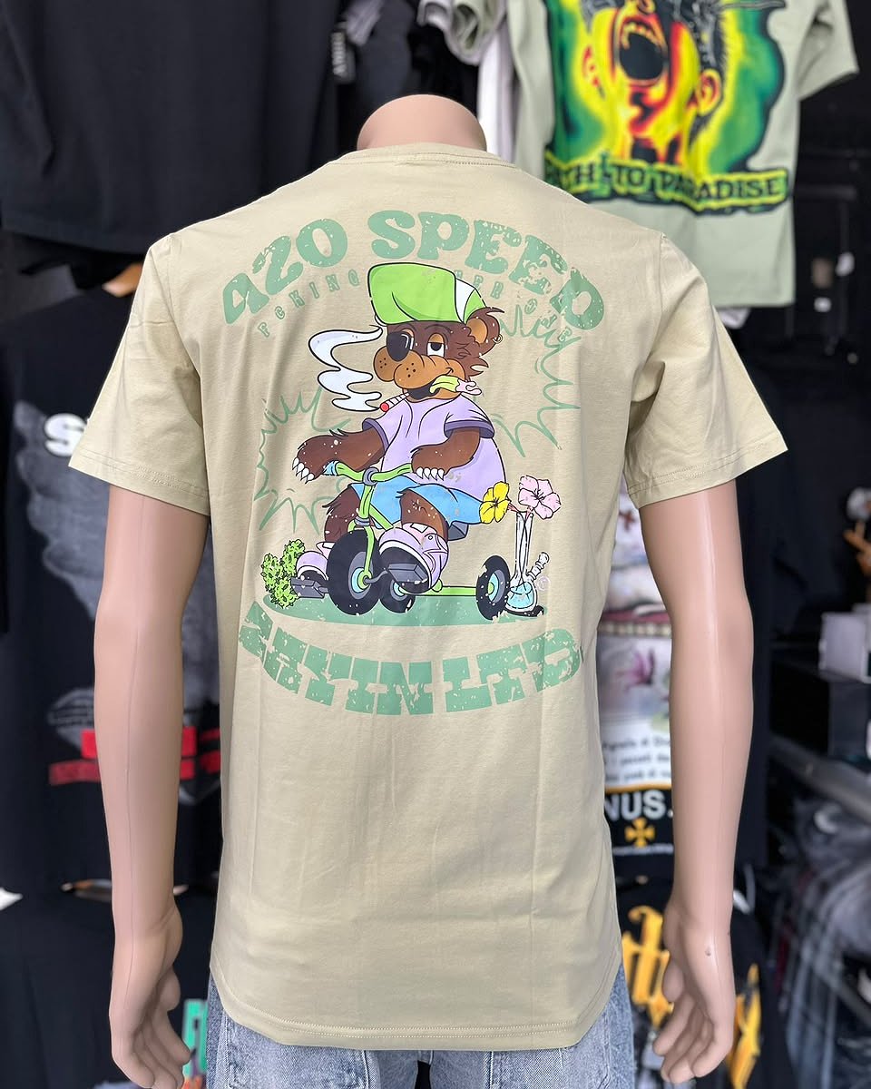 Camiseta Zayin LTD Azo Speed - Verde Claro