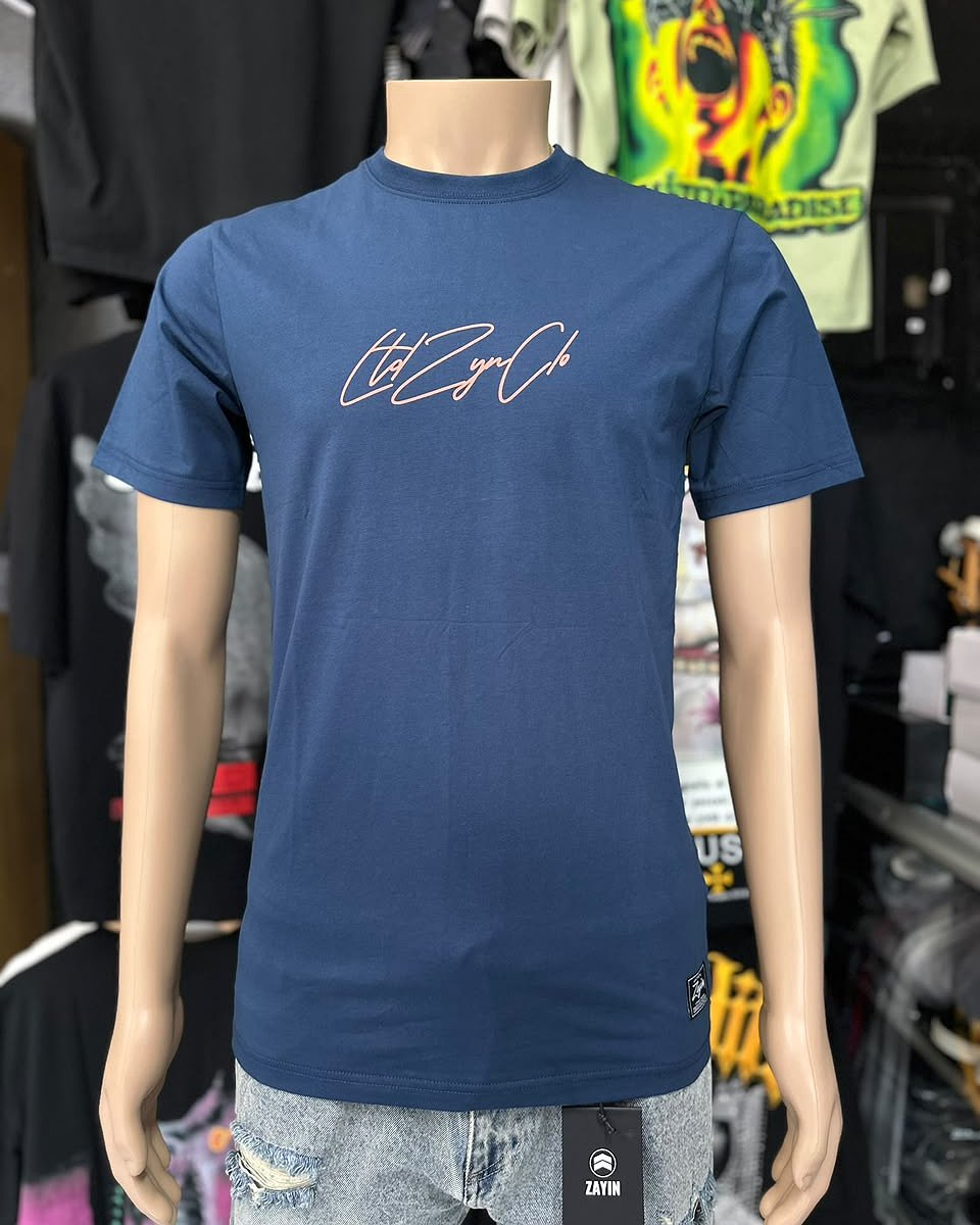 Camiseta Zayin 69 - Azul Oscuro
