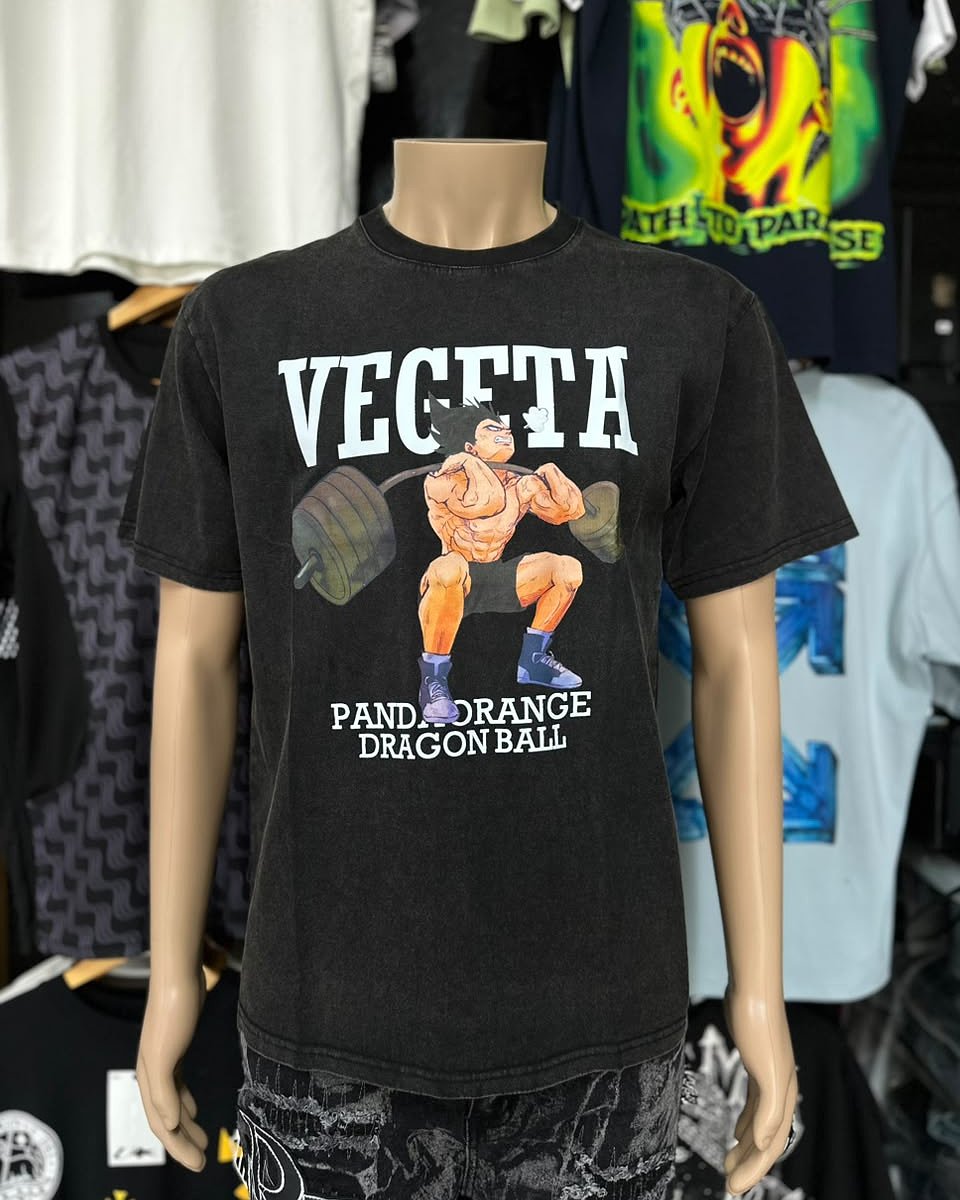 Camisa Overzise Zayin Vegeta - Negro