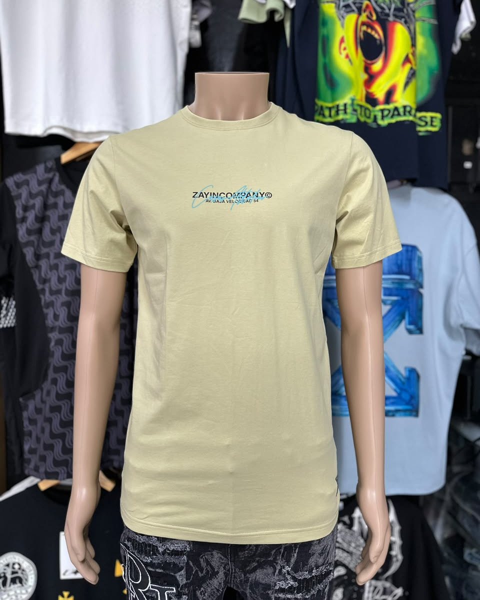 Camiseta Zayin Company AV - Verde Musgo