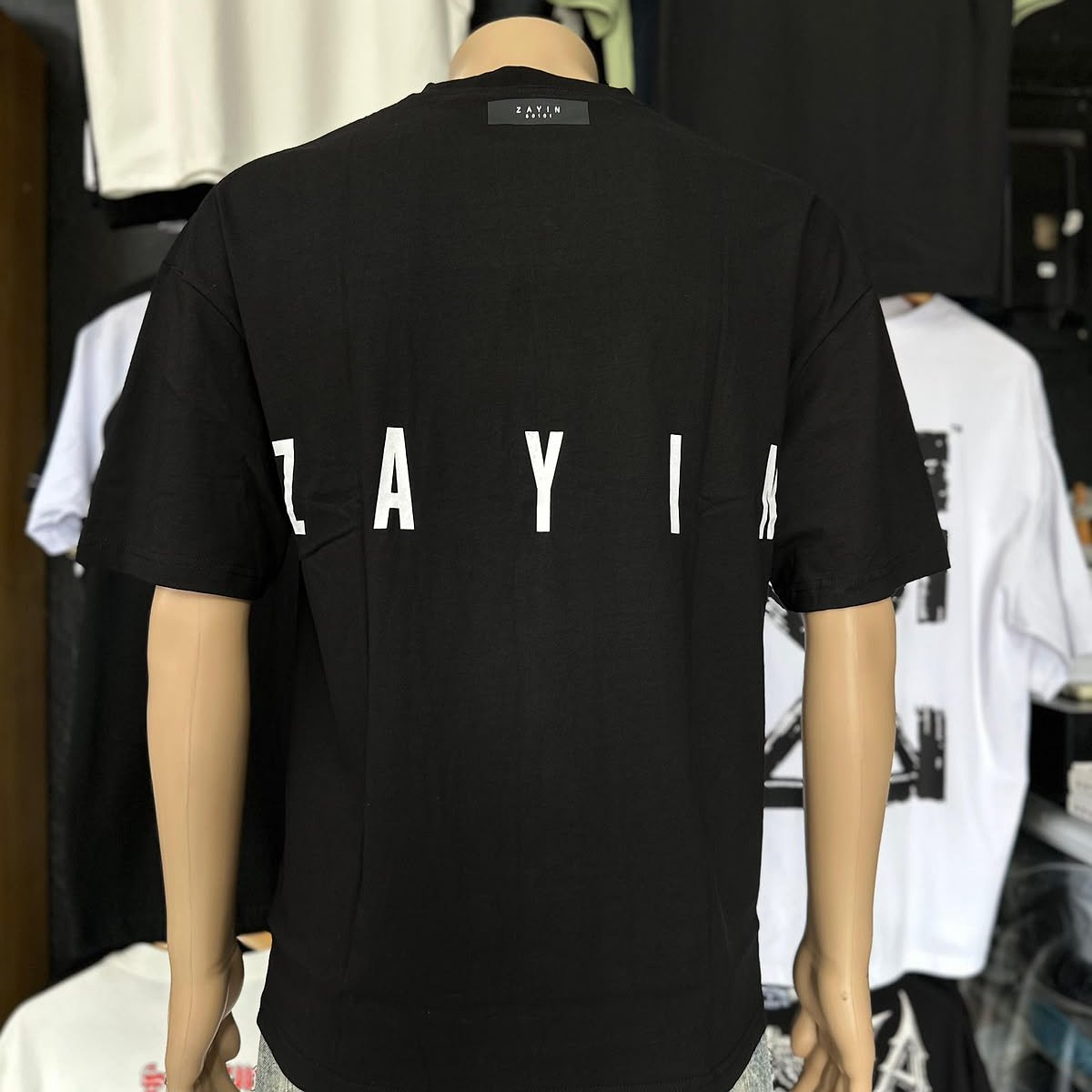 Camisa Zayin Oversize - Negro