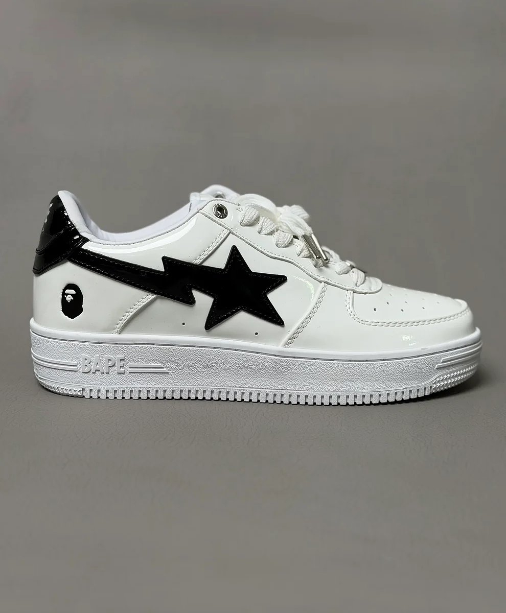 A BATHING APE Bape Sta 2 M2 - Blanco y Negro