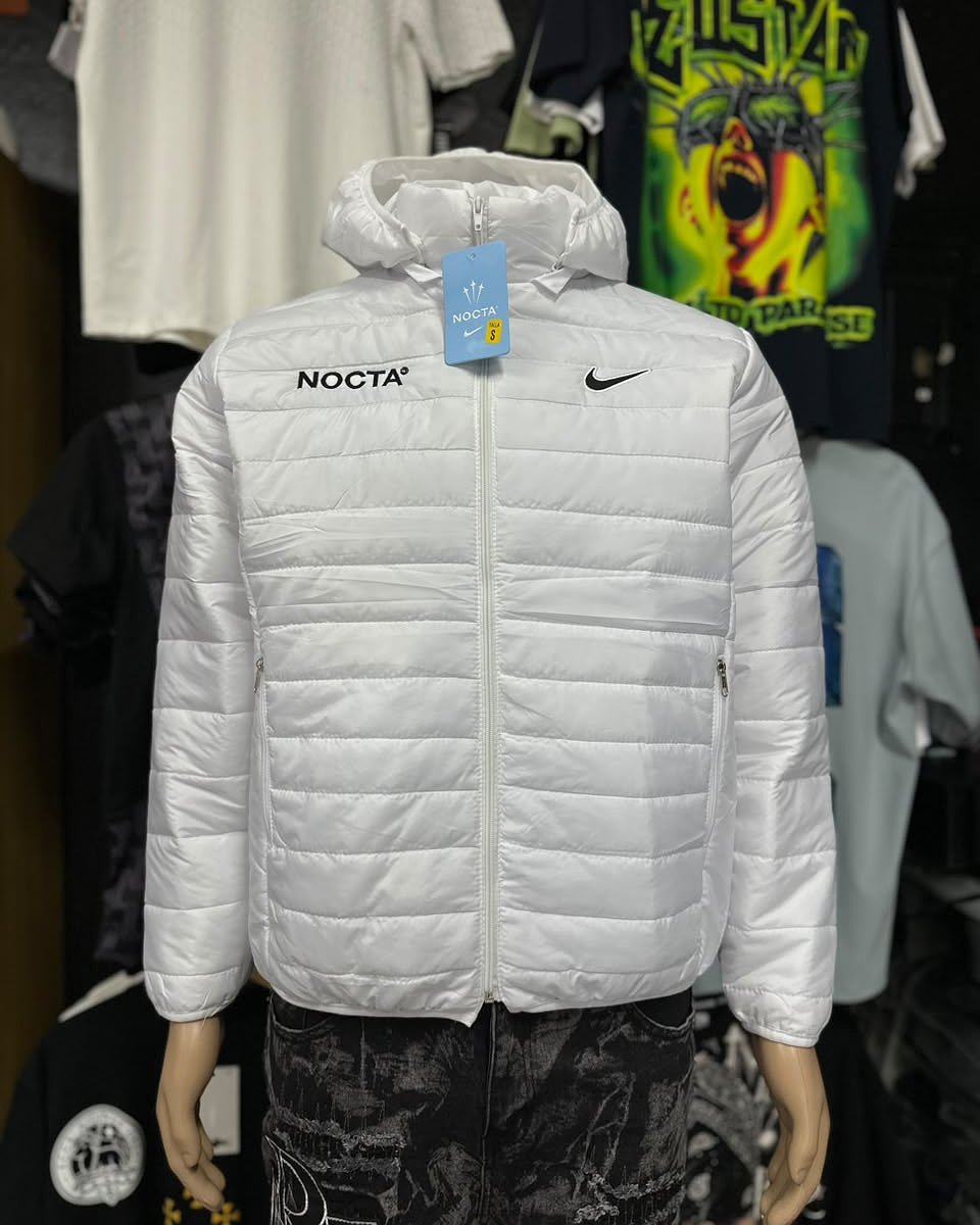 Jacket Nike Nocta Puffer (Alcolchada) - Blanco